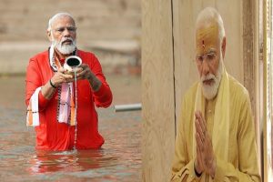 PM Modi in Kashi: From holy dip in Ganga to Rudrabhishek of Lord Shiva (PICs)