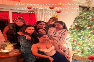 Kareena, Karisma, Malaika, Masaba have a blast on girls night hosted by Rhea Kapoor