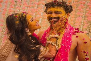 Vicky Kaushal, Katrina Kaif’s haldi pictures unveil a ceremony filled with love, laughter
