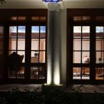 PM Modi presiding over a late night meeting at his residence