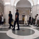 PM Modi at Rashtrapati Bhawan to attend a programme