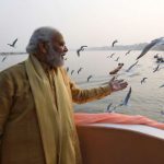 PM Modi during his visit to Varanasi