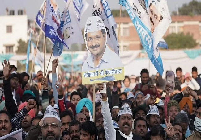 Chandigarh civic polls - Kejriwal