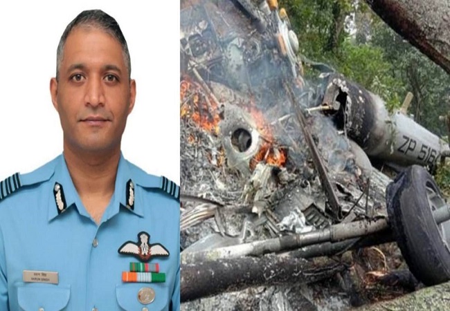 Tamil Nadu Chopper Crash: Group Captain Varun Singh, lone survivor passes away