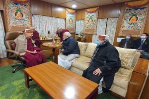 IN PICS: Mohan Bhagwat meets Dalai Lama in Dharamshala