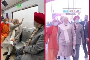 PM Modi inaugurates Kanpur Metro Rail Project, takes ride