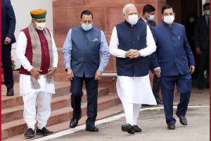 Parliament Winter session: PM Modi holds meeting with top ministers to discuss strategy