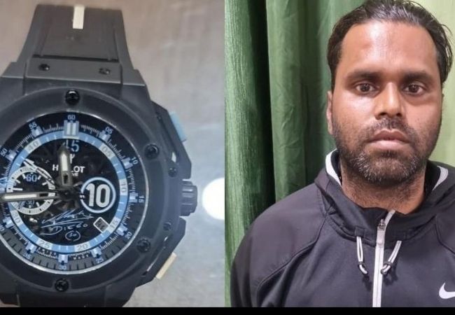 Assam police recovers Maradona’s Rs 20 lakh Hublot watch; one arrested