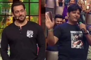 WATCH: Salman interrupts a fan speaking against SRK in The Kapil Sharma Show