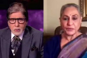 1,000 episode of KBC: Big B complements Jaya Bachchan; her reply comes ‘Jhoot bolte hue…’ (VIDEO)