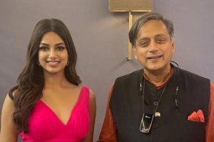 Tharoor posts pic with Miss Universe Harnaaz Sandhu, Twitter couldn’t hold its nerves