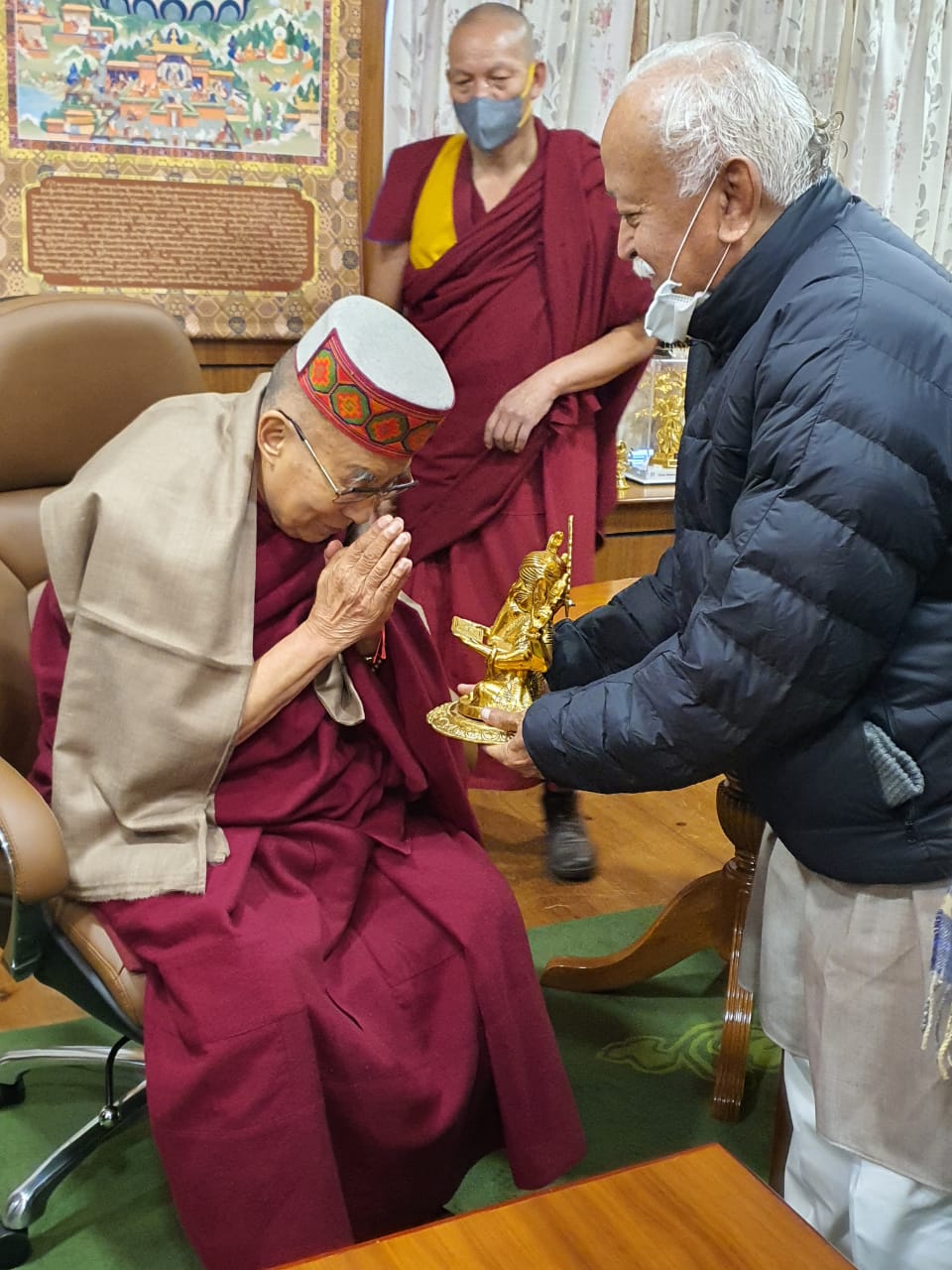 Mohan Bhagwat - Dalai Lama