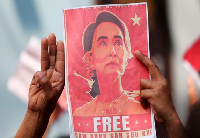 Myanmar court sentences Aung San Suu Kyi to four years in prison