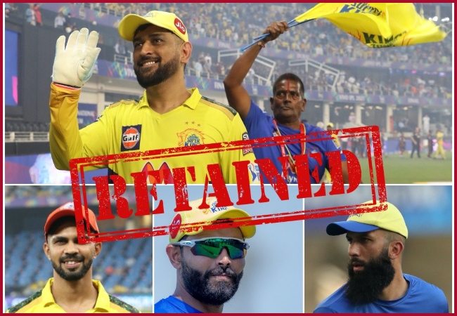 IPL 2022 Retention: Dhoni, Kohli, Rohit among those retained; Hardik Pandya, KL Rahul released
