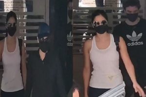 Bride-to-be Katrina Kaif visits the gym ahead of wedding with Vicky Kaushal (Watch)