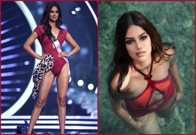 Miss Universe 2021 Harnaaz Sandhu's sizzling hot pics; Check here