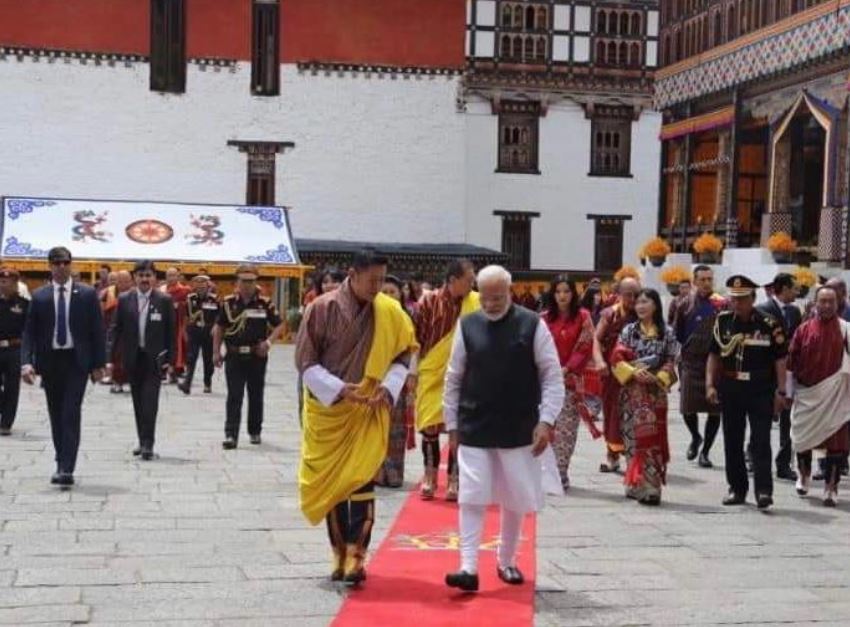 PM Modi conferred Bhutan’s highest civilian honour ‘Ngadag Pel gi Khorlo’