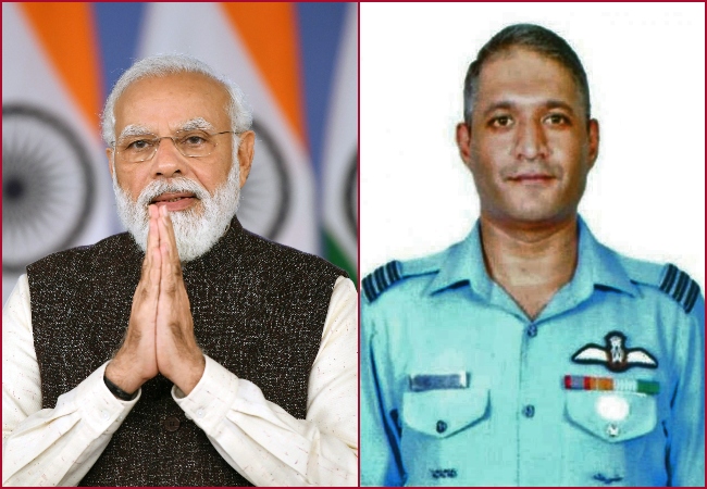 PM Modi lauds late Group Captain Varun Singh for following mantra of turning ‘ordinary into extraordinary’