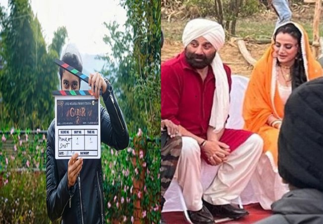 Sunny Deol, Ameesha Patel’s look from ‘Gadar 2’ revealed