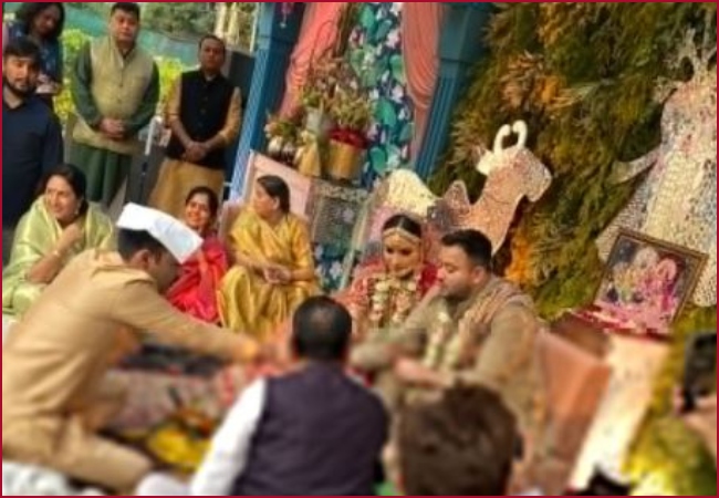 Tejashwi Yadav Marriage: Former Bihar Dy CM’s sister Rohini Acharya shares wedding Picture