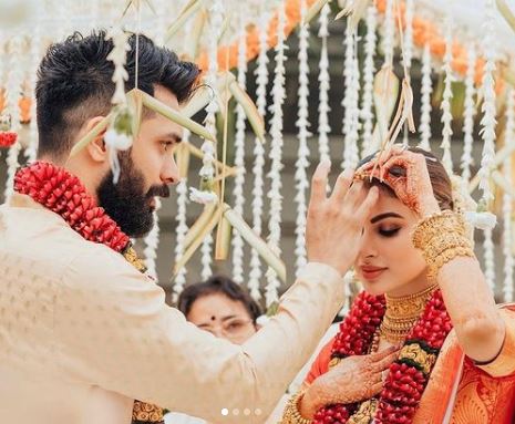 “We are married!” announces Mouni Roy; See Pics