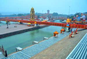 Makar Sankranti 2022: Deserted view of Har Ki Pauri Ghat; See Pics