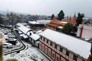 Shillong covered with Snow after massive hailstorm hits the city; see pics