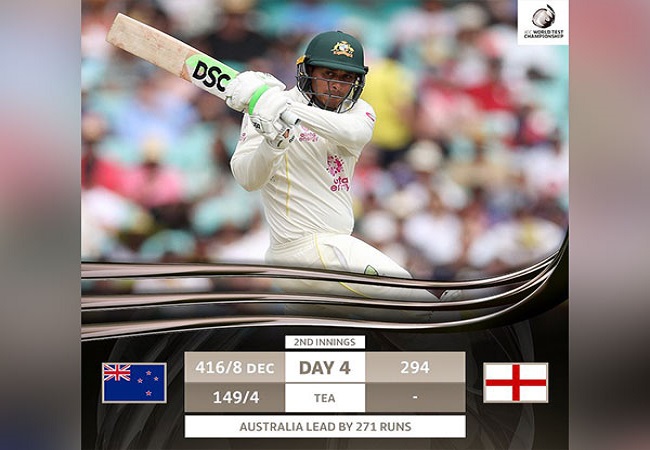 Ashes, 4th Test: Khawaja, Green help Australia extend lead to 271