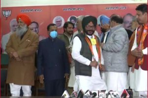 Punjab polls: CM Channi’s cousin brother Jaswinder Dhaliwal joins BJP