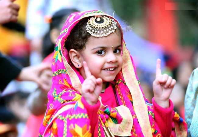 Kid dancing