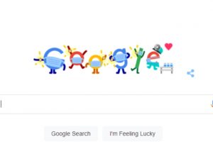 Google doodle urges people to get vaccinated & wear mask, in a unique way