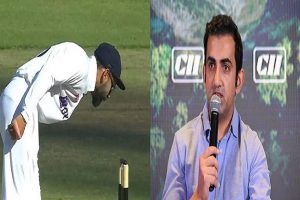 You can’t be a role model in this manner: Gambhir slams Kohli for stump mic reaction