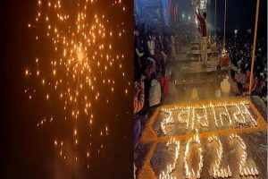 Happy New Year: India rings in 2022 with fireworks, prayers and more (WATCH)