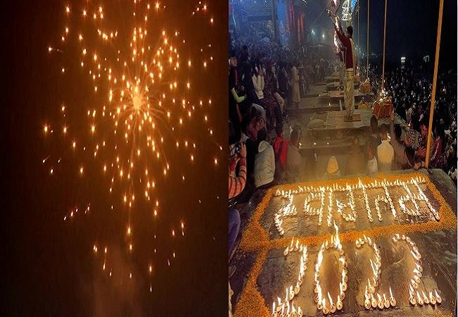 Happy New Year: India rings in 2022 with fireworks, prayers and more (WATCH)