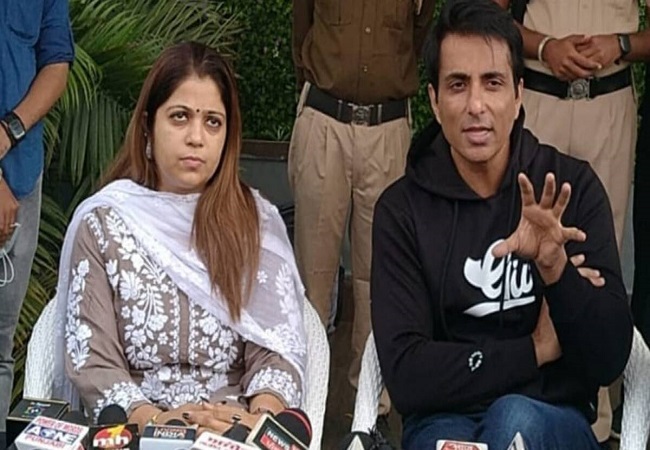 Sonu Sood’s sister Malvika Sood to join Congress today