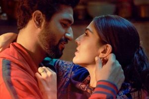 Sara Ali Khan and Vicky Kaushal share a romantic photo as they wrap shoot of their upcoming movie