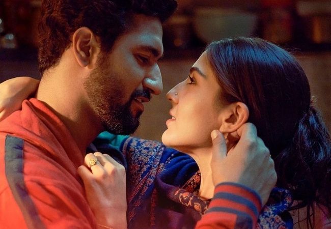 Sara Ali Khan and Vicky Kaushal share a romantic photo as they wrap shoot of their upcoming movie