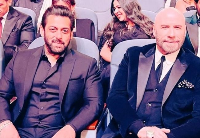 Salman Khan and John Travolta