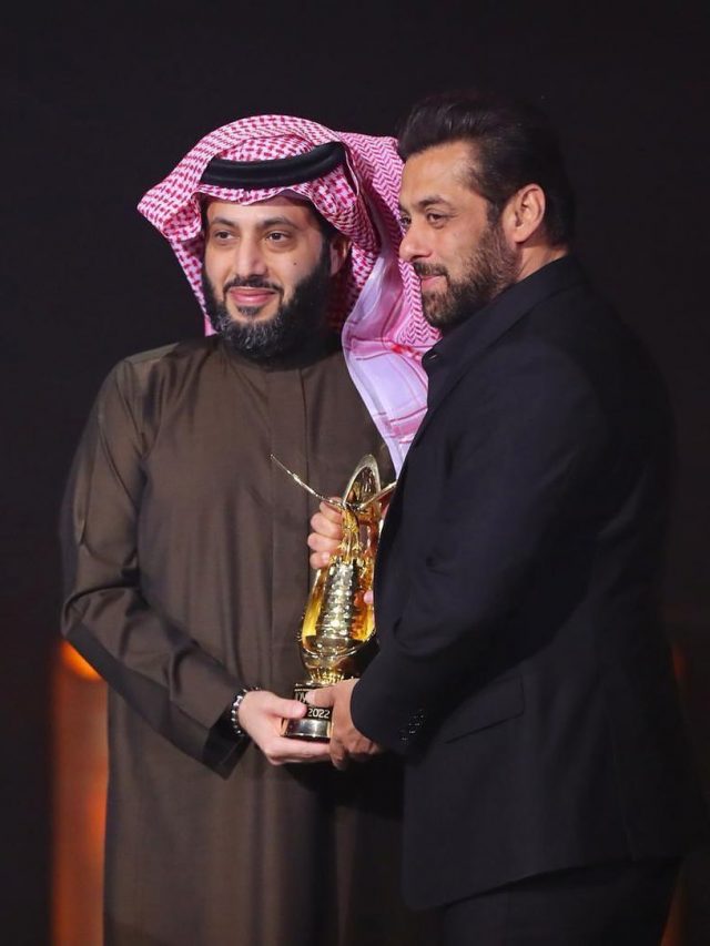 Salman Khan honoured at Joy Awards 2022 in Saudi Arabia