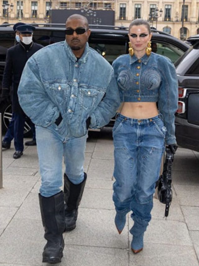 Kanye West, Julia Fox share intimate kiss