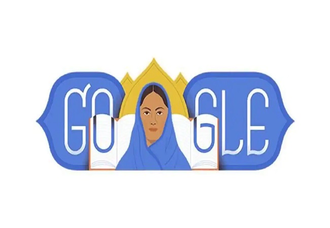 Google doodle honours educator Fatima Sheikh on her 191st birth anniversary