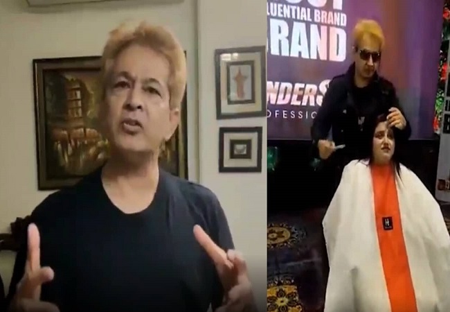 It was just an act, made mistake, apologized for it: Jawed Habib on spitting video