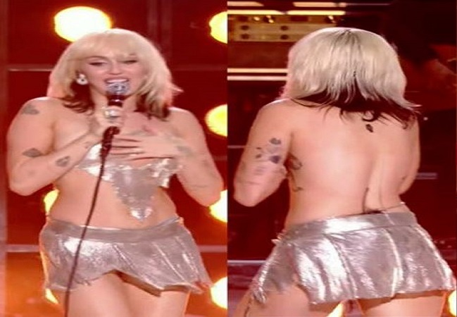 Miley Cyrus continued New Year jig despite wardrobe malfunction, netizens r...