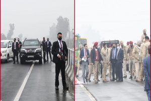 IN PICS: When PM Modi was stuck at flyover in Punjab due to security lapse