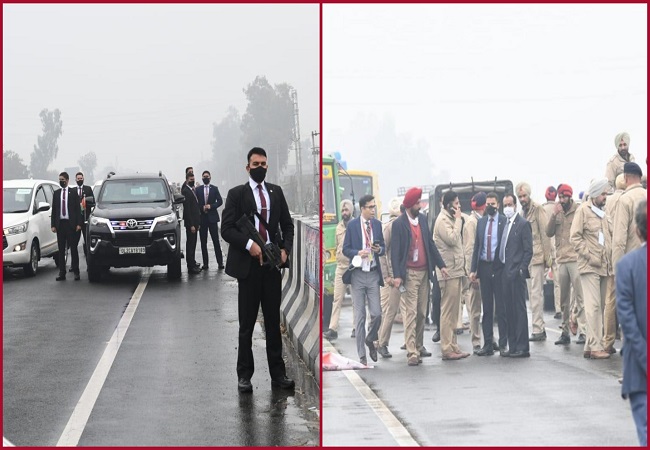 When PM Modi was stuck at flyover in Punjab due to security lapse