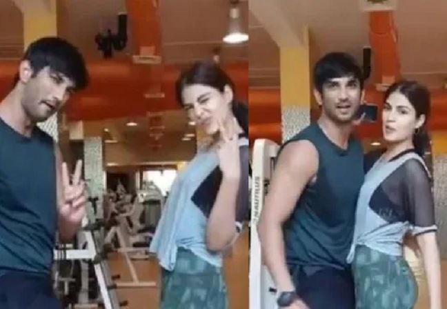 WATCH: Rhea Chakraborty remembers Sushant Singh Rajput with adorable throwback video