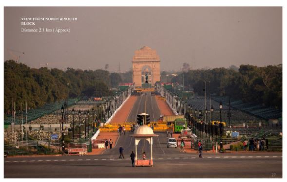 It is spread over 40 acres in the India Gate complex behind the canopy and is dedicated to soldiers killed during wars for India's safety.