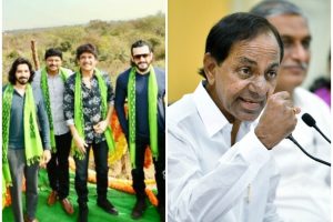 Actor Nagarjuna adopts 1,000 acres of forest land on occasion of CM KCR’s birthday