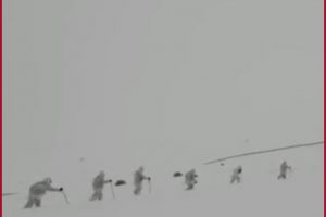 Himveers of ITBP patrol borders in Himachal Pradesh at 14,000 feet in minus 20 degrees celsius temperature