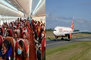 Air India’s special flight with 219 Indians evacuated from Ukraine takes off from Romania [WATCH]